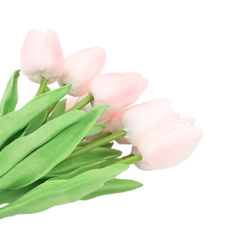 10pcs Artificial Tulip Flowers High Simulation Flowers Decor for Living