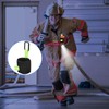 Inverted Flashlight Holder for Streamlight,Anti-Slip Nylon Strap with Carabiner,Reflective Flashlight