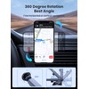TOPK Car Phone Holder, Magnetic Phone Car Mount, 2in1 Phone
