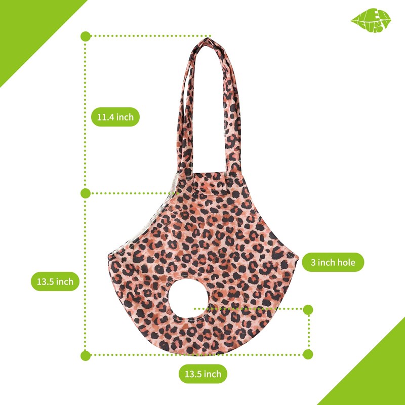 NeoBusy2 Pack Chicken Holder Bag with Leopard Print – Chicken
