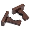 TOBWOLF 2PCS Baseball Bat Display Case, Baseball Bat Hanger Holder,