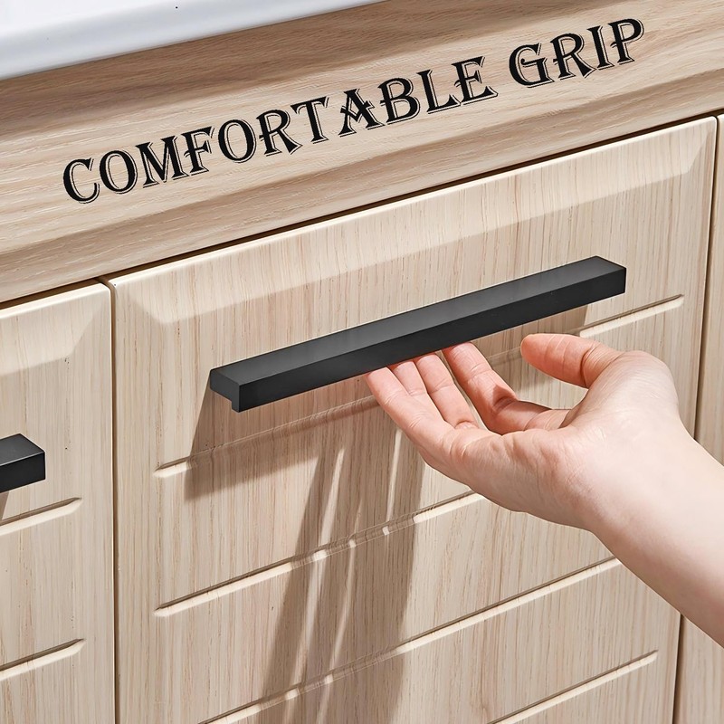 Qrity L 90° Kitchen Cupboard Door Handle Pull Knobs Dresser