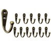 Beilala 12 Pack Coat Hooks Door Wall, Small Single Metal