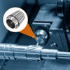 sourcing map Spring Collet Chuck ER40 30mm 65Mn Spring Steel