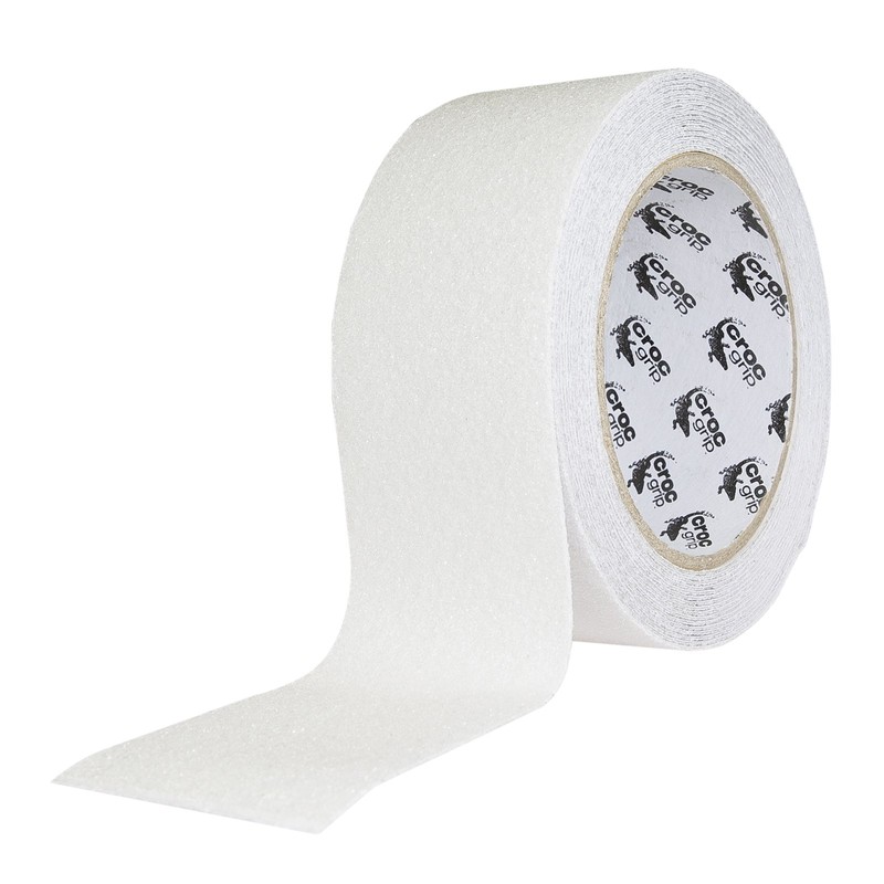 CROC grip Commercial High Grit White Anti-Slip Tape -48mm x