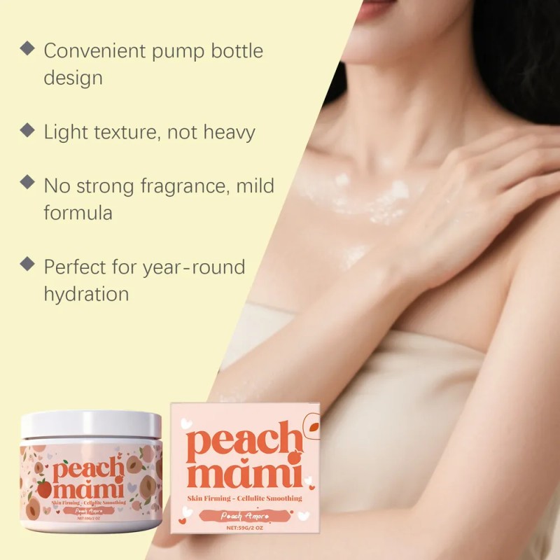 Crema Corporal Reafirmante Peach Mami Anticelulitis Neutra