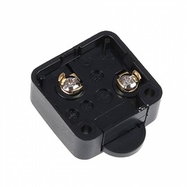 Door Contact Switch Cabinet Switch Contact Switch 2A 250V Chest Switch Door Switch for Furniture Door Furniture Switch Button Light Switch Black