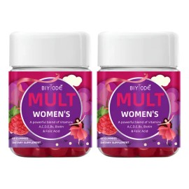 2pc Gomitas Multivitamínicas Para Mujer Con Vitamina A/b/d3