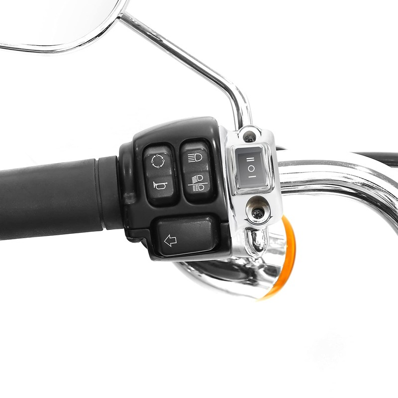 XMTMOTO XMT-Moto Handlebar Fog Headlight Horn Switch ON/Off Button Fit