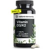 natural elements Vitamin D3 + K2 - > 99.7% all-trans