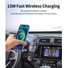 Masergogo Wireless Charging car Phone Holder for Honda CR-V 2017-2022/CRV