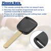 ACROPIX Uncut Ignition Transponder Key Fit for Honda Civic CR-V