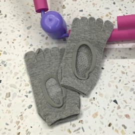 JPAR Home Pilates Toe Socks Light Gray 2ea