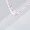 Bustine Trasparente Autoadesivi Lungo 300 Pezzi 5x25cm Sacchetti di Plastica