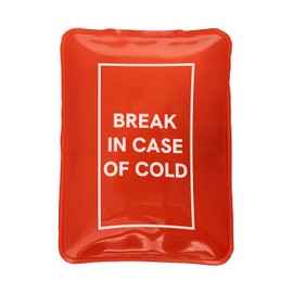 Fisura - Original Hand Warmer. Mini Hand Warmer Original Gel Reusable Pocket Warmer Outdoor Activities (1 unit, Cold, red)