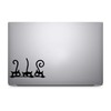 Bargain Max Decals Naughty Cats Silhouette Decal Notebook Car Laptop