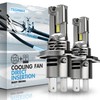 TECHMAX H4 Bulb - 800% Super Brighter, 6500K Xenon White