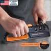 5 Precision Adjust Knife Sharpener- 3-Stage Premium Kitchen Knife Sharpener