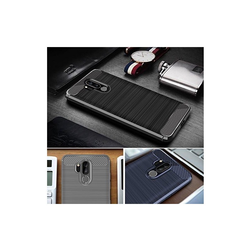 CruzerLite Case Compatible with LG G7/ LG G7 ThinQ, Carbon