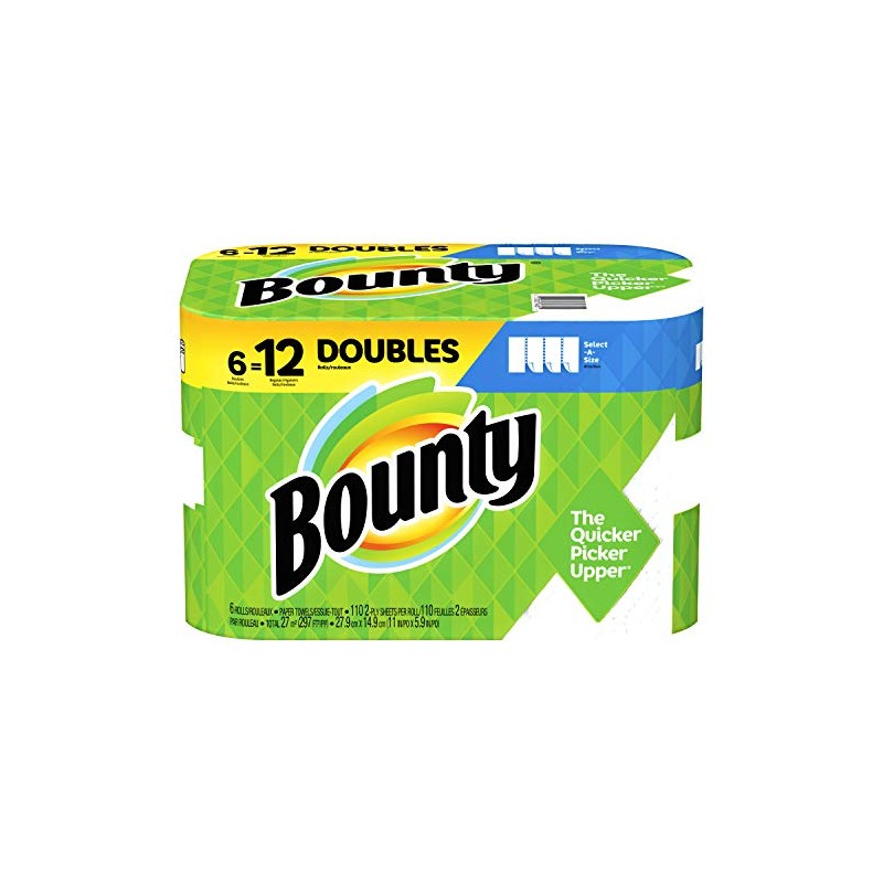 Bounty® Select-A-Size® 2-Ply Paper Towels, 83 Sheets Per Roll, Pack