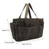 Canvas Pot Bag Waterproof Wearproof Large Capacity Comfortable Grip Canvas