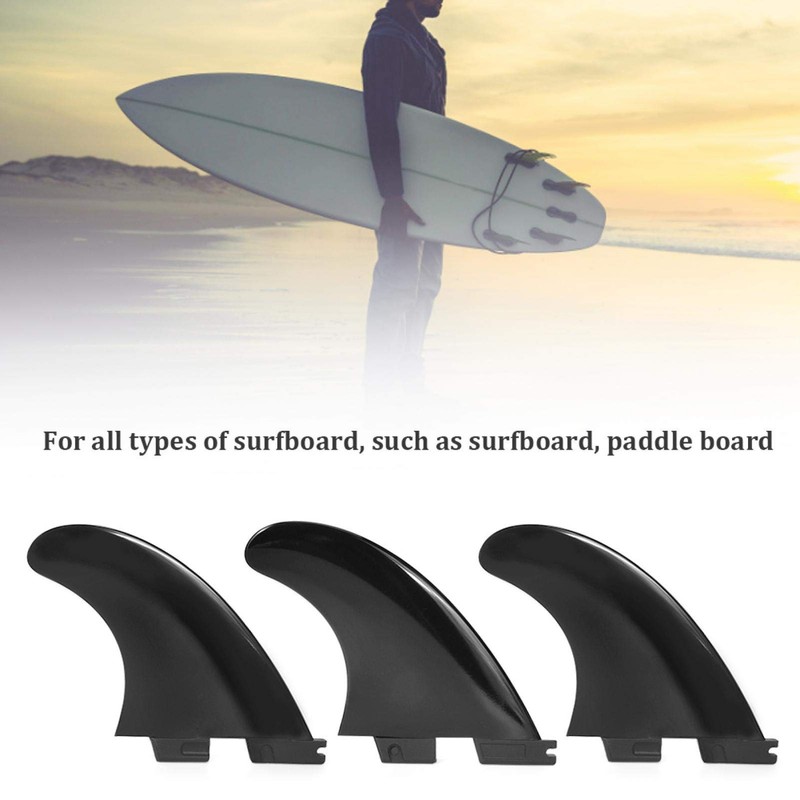 DAUERHAFT 3PCS/Set FCS2 G5 Surfboard Fin ,Three Fins Designed ,Nylon