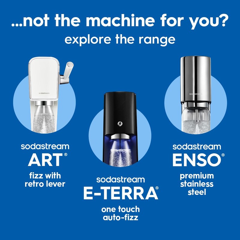 SodaStream - Aqua Fizz Sparkling Water Maker | STARTER KIT