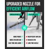 Litheli 20V Cordless Leaf Blower, 350 MPH and Variable Speeds