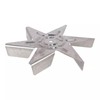 Masterpart Oven Motor Metal Fan Rotary Blade To Fit Flavel
