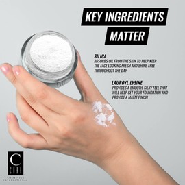 CARA Cosmetics High Definition Loose Powder - Translucent Loose Setting Powder For Make Up, Finishing Powder, Face Powder, Talc-Free Powder Makeup, Radiant Face Powder With Shine Free Finish (White)