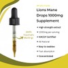Lions Mane Supplement Liquid 1000mg - 60 Vegan Servings High
