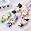 Oidea Braided Rope Elastic Strap Watch: Unisex Easy Reader Watch