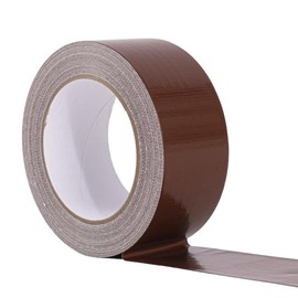 Zo.Yehaa Duct Tape Dark Brown 2 Inches x 30 Yards, No Residue, Waterproof, Tear by Hand, Heavy Duty, Strong Adhesive Brown Duct Tape for Repairs, Industrial, Professional Use