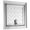 Tough Grade Aluminum Diamond Plate Compartment Door with Lock |