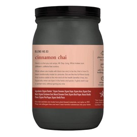 Paromi Cinnamon Chai Rooibos Organic Tea, Signature Jar, 15 Count (Pack of 6)