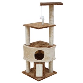Go Pet Club F708 46" Kitten Tree,Beige