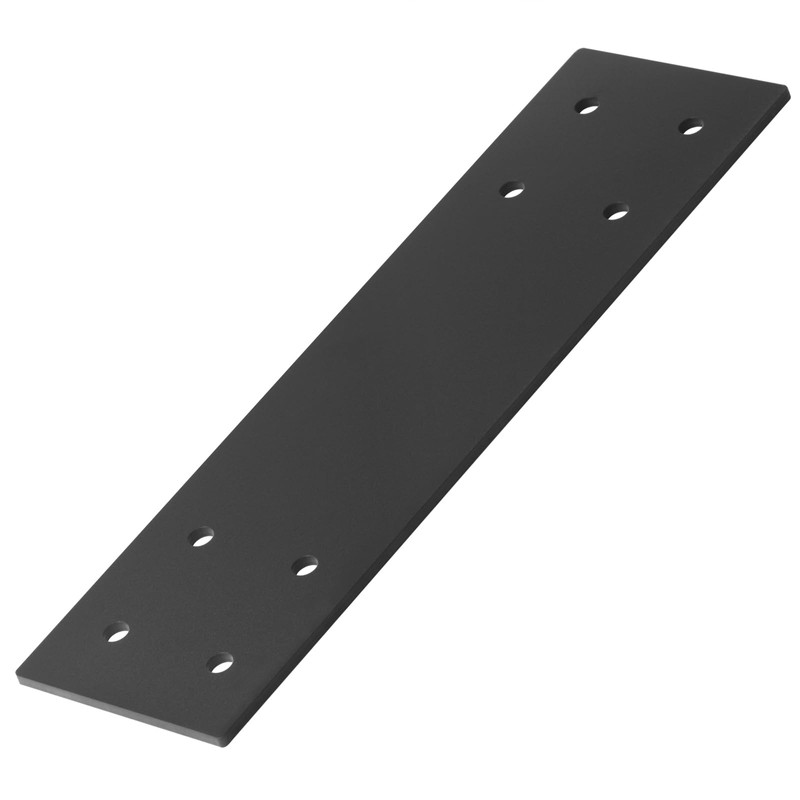 2 Pcs Straight Bracket for 6x6 Post, Steel Flat Plate