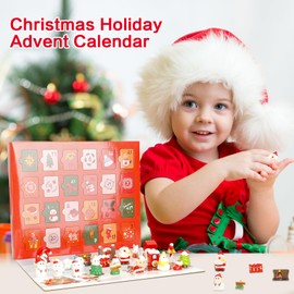 Christmas Snowman Advent Calendar 2024 24 Days Christmas Advent Calendar Countdown Surprises Christmas Tree Snowman and Accessories Christmas Countdown Calendar Contains 24 Beautiful Gifts