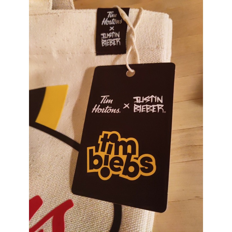 Tim Hortons Justin Bieber x Tim Hortons limited edition cotton