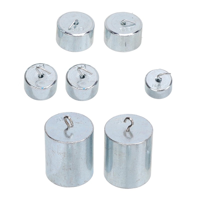 Pack of 7 Hook Weights, 10 g, 20 g, 50
