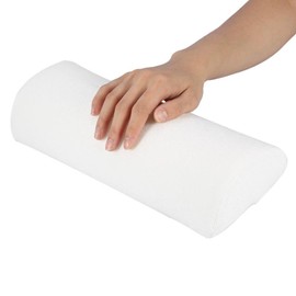 Nail Pillow, Nail Arm Rest Cushion Hand Pillow Pad Salon Nail Hand Rest Cushion Detachable Washable Nail Art Soft Sponge Pillow Nail Art Manicure Tool for Nails Art Salon Home DIY (White)
