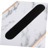 Ciieeo Elegant Marble Tissue Box Desktop Tissue Dispenser Decorative Home