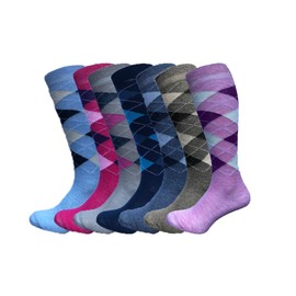 Girls Ladies Horse Riding Equestrian Cotton Rich Knee High Socks Size UK 4-7 EUR 35-39