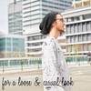 Oversized Slouchy Crochet Beanie for Women, 100% Cotton Rasta Hat