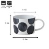 TAMAKI T-922354 Soup Cup Craft Studio Black/White, Diameter 3.6 x