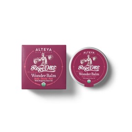 Alteya Organic Wonder Balm Bulgaria Arische Rose 40ml – USDA Organic Certified Pure Natural Treatment Cream for Body, Hands and Feet on Base Essential Rosenöle (Damascus Rose – Moisturising and revitalises Suitable for Therapeutic