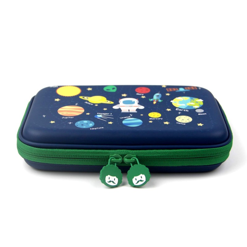Rockpapa The Planets Pencil Case for Kids Boys, Armstrong Satellite