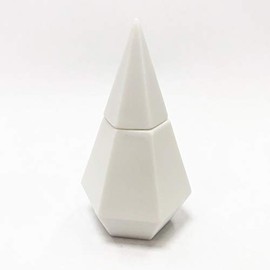 Kamidana no Sato Modern Shingu Kamisama Line ROKKAKU Bottle, 1 Piece, White