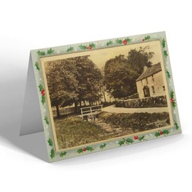 CHRISTMAS CARD - Vintage Westmorland - The Stream, Orton (b)