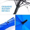 RUMBRELLA 55/62 Inch UV Golf Umbrella Large Oversize Double Canopy